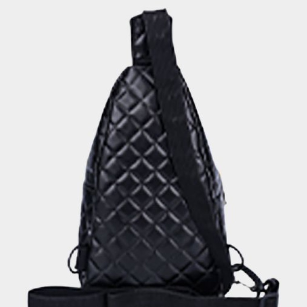 Sling Bag with Decorative Trim VEGAN NEW - Picture 4 of 5